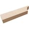 Ekena Millwork 2in. W x 4in. H x 16in. L Monterey Woodgrain TimberThane Rafter Tail, Primed Tan RFTUR02X04X16MONRCPR - alternate 2